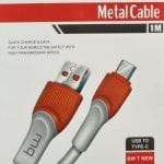 کابل تبدیل USB به USB-C مدل BW Metal طول 1 متر