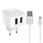 شارژر دیواری وریتی مدل AP2112 به همراه کابل MicroUSB