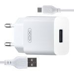 شارژر دیواری XO مدل XO-L99(EU) به همراه کابل MicroUSB