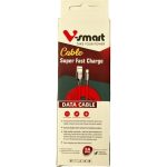 کابل شارژ USB به USB-C وی اسمارت مدل VS-61 - Image 3