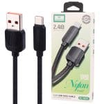 کابل تایپ سی فست شارژ Earldom EC-187C 2.4A 1m
