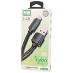 کابل تایپ سی فست شارژ Earldom EC-187C 2.4A 1m - Image 2