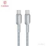 کابل فست شارژ Earldom EC-205C-C Type-C To Type-C PD 60W 1m