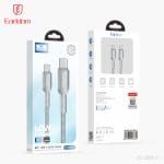 کابل فست شارژ Earldom EC-205C-C Type-C To Type-C PD 60W 1m - Image 4