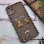 قاب گوشی Galaxy A05 سامسونگ طرح سیلیکونی Solid عروسکی خرسی جیر محافظ لنزدار