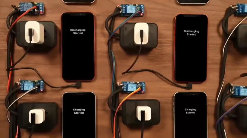 آیا فست شارژ واقعا به باتری گوشی آسیب میزند؟ نتایج یک تست دقیق ۲ ساله 1 Fast Charging Effect Test 5 1024x571 1 آیا فست شارژ واقعا به باتری گوشی آسیب میزند؟ نتایج یک تست دقیق ۲ ساله