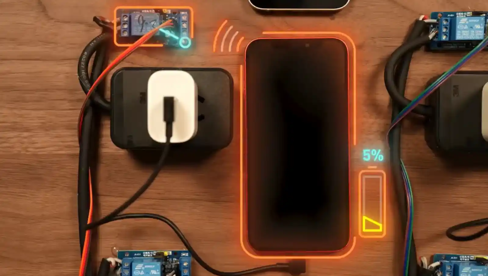 صفحه اصلی 36 Fast Charging Effect Test 6 صفحه اصلی