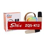 اسپیکر قابل حمل SinGe مدل ZQS-K12 با میکروفون بی‌سیم - Image 3