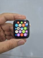 ساعت هوشمند طرح اپل واچ سری 6 رزگلد 44 میلیمتری