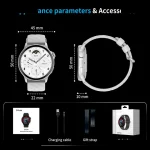 ساعت هوشمند جی تب مدل GTR4 با بند سیلیکونی - Image 3