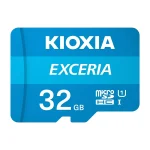 کارت حافظه‌ microSDHC کیوکسیا مدل EXCERIA کلاس 10 استاندارد UHS-I U1 سرعت 100MBps ظرفیت 32 گیگابایت به همراه آداپتور SD