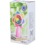 پنکه رومیزی شارژی Mini Fans HQ66-28 - Image 3